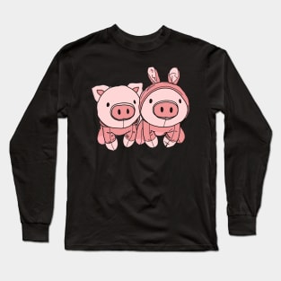 pigs lovers Long Sleeve T-Shirt